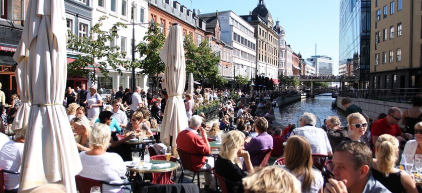 aarhus, city life, åen